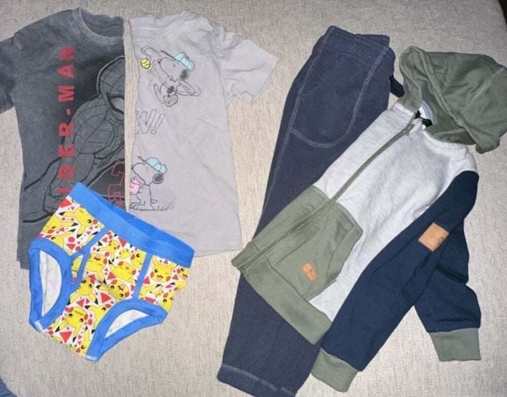 6pc lot 4T Boys  BTS Bundle Including 7 For All Mankind Hoodie, more